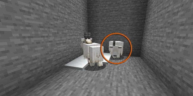 minecraft goat a<em></em>bout to charge