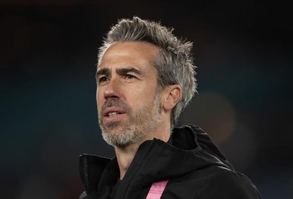 SYDNEY, AUSTRALIA - AUGUST 20: Spain head coach Jorge Vilda after the FIFA Women's World Cup Australia & New Zealand 2023 Final match between Spain and England at Stadium Australia on August 20, 2023 in Sydney, Australia. (Photo by Joe Prior/Visio<em></em>nhaus via Getty Images)