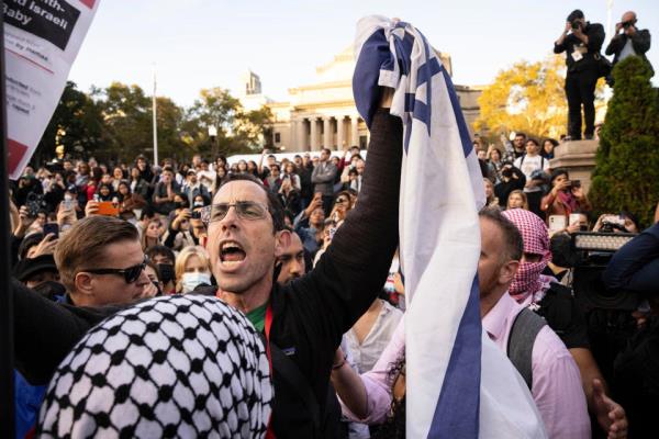 protest Israeli Palestinian conflict (Yuki Iwamura / AP file)