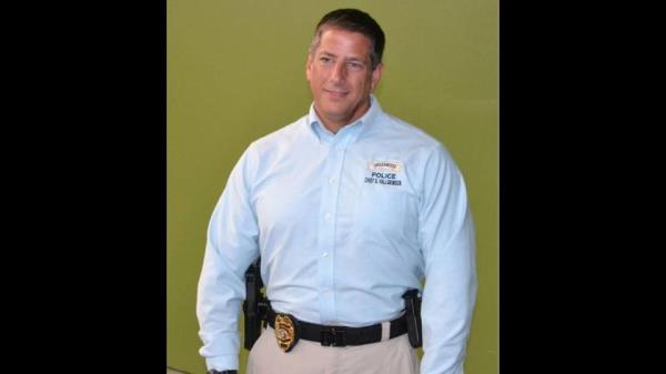 Greg Hallgrimson, 53, formerly the Greenwood MO police chief, was sentenced Friday to 18 years in prison for punching his wife unconscious in June 2020.