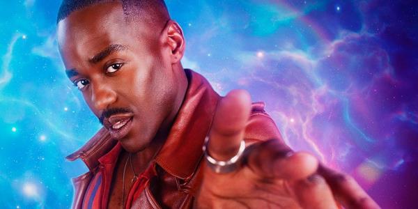 Ncuti Gatwar as the Fifteenth Doctor in Doctor Who promotio<em></em>nal image
