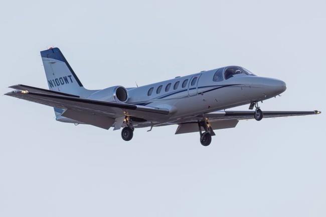 A Cessna Citation II (Cessna 550) plane. (BlueBarro<em></em>nPhoto / Shutterstock)