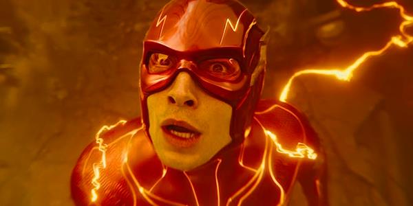 Ezra Miller as Barry Allen in The Flash